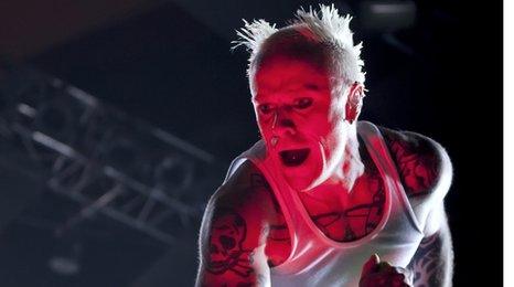 Keith Flint from The Prodigy