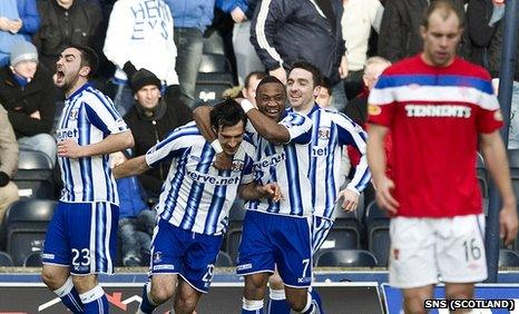Kilmarnock beat Rangers 1-0 at Rugby Park