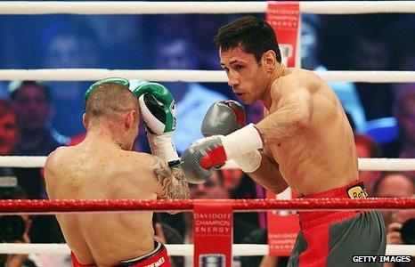 Martin Murray (left) and Felix Sturm