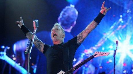 James Hetfield from Metallica