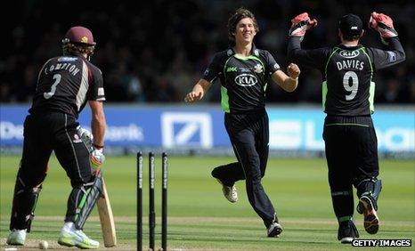 Nick Compton, Zafar Ansari and Steven Davies