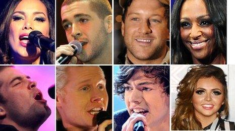 Former X Factor contestants