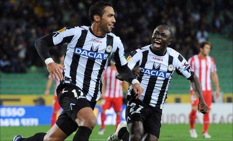 Mehdi Benatia and Pablo Armero