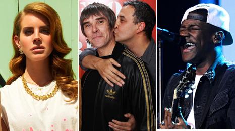 Lana del Rey, Stone Roses and Labrinth