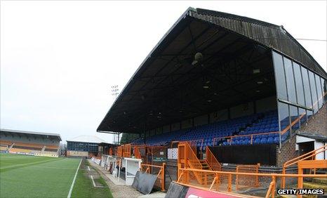 Underhill, home of Barnet FC