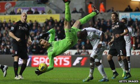 Mark Schwarzer v Swansea