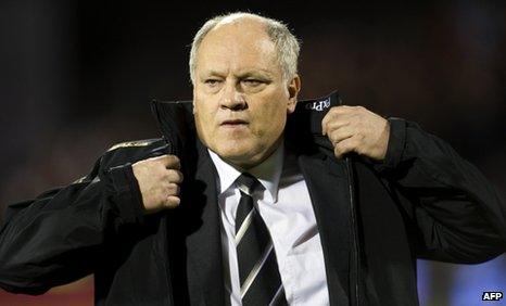 Fulham manager Martin Jol