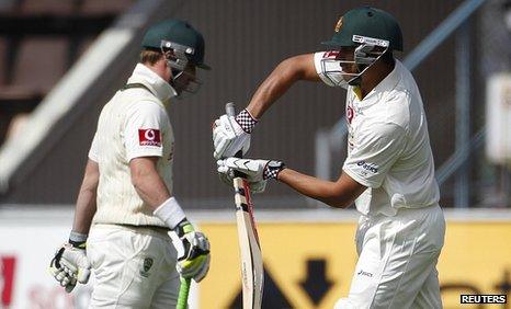 Phillip Hughes and Usman Khawaja