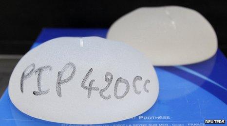 PIP breast implant