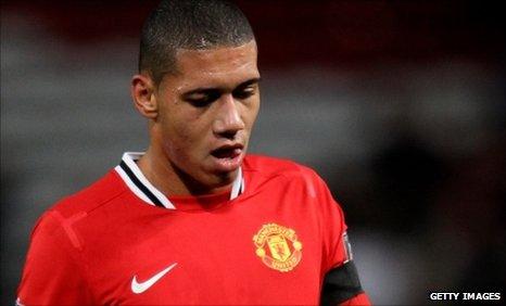 Manchester United defender Chris Smalling