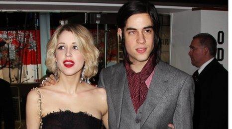 Peaches Geldof and Thomas Cohen