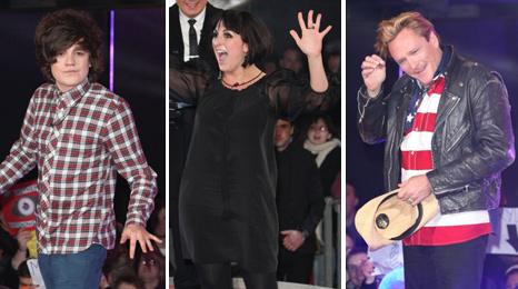 Frankie Cocozza, Natalie Cassidy and Michael Madsen