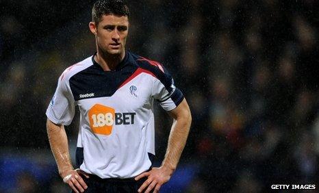 Bolton defender Gary Cahill