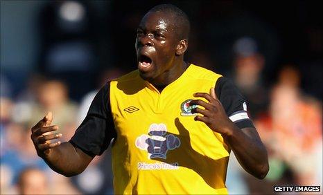 QPR have bid £5m for Blackburn Rovers defender Christopher Samba