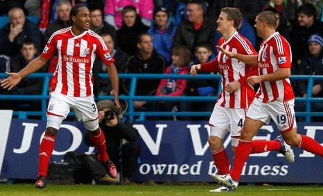 Cameron Jerome, Robert Huth & Jonathan Walters