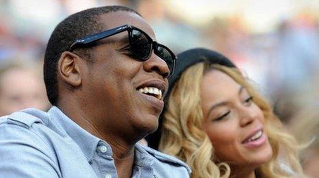 Jay-Z and Beyonce