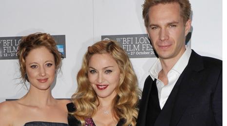 Andrea Riseborough, Madonna and James D'Arcy