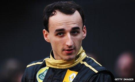 Formula 1 driver Robert Kubica ruled out of action with a broken leg