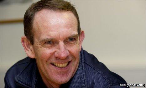 Kilmarnock manager Kenny Shiels