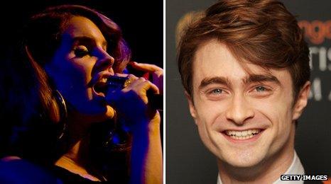 Lana Del Rey and Daniel Radcliffe