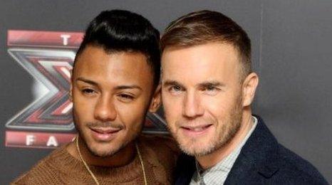 Marcus Collins and Gary Barlow