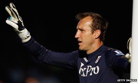 Fulham's Mark Schwarzer