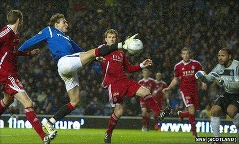 Rangers striker Nikica Jelavic