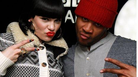 Jessie J and Reggie Yates