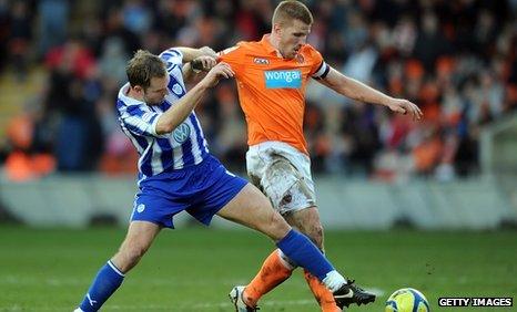 Blackpool's Keith Southern