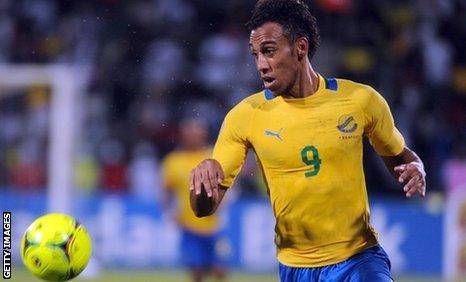 Gabon striker Pierre Aubameyang