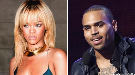 Rihanna and Chris Brown