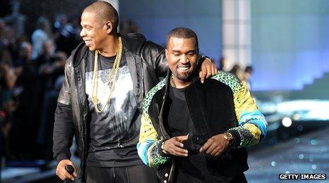 Jay-Z and Kanye West