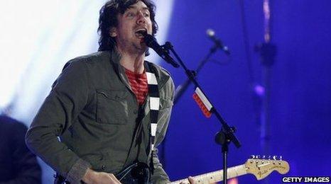 Gary Lightbody from Snow Patrol