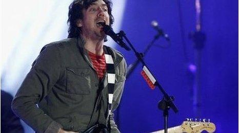 Gary Lightbody from Snow Patrol