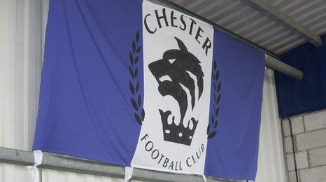 Chester FC's flag