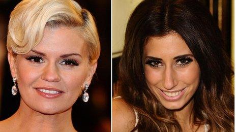 Kerry Katona and Stacey Solomon