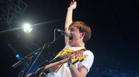 Jack Steadman from Bombay Bicycle Club