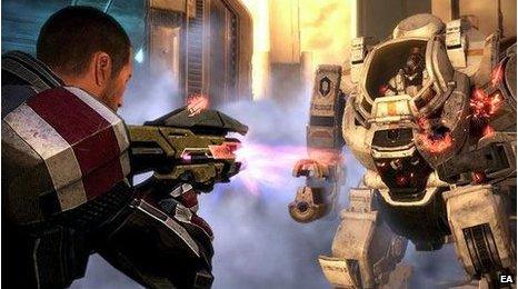 Screenshot from Mass Effect 3