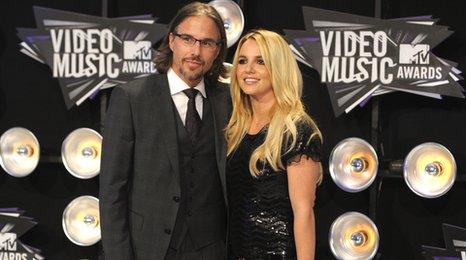 Jason Trawick and Britney Spears