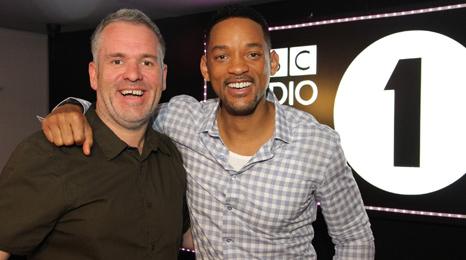 Chris Moyles and Will Smith