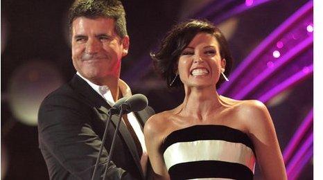 Simon Cowell and Dannii Minogue