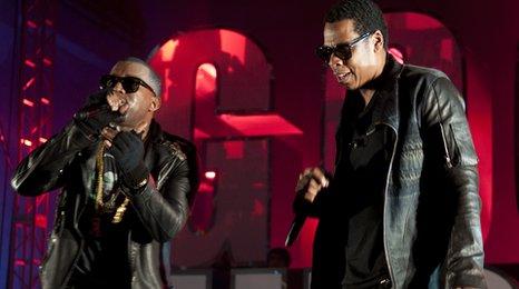 Kanye West and Jay-Z