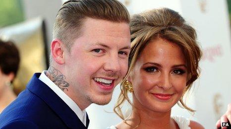 Professor Green and Millie Mackintosh