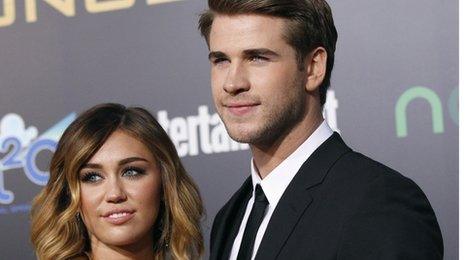 Miley Cyrus and Liam Hemsworth