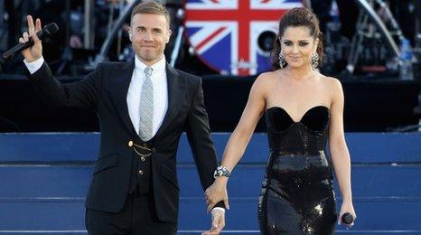 Gary Barlow and Cheryl