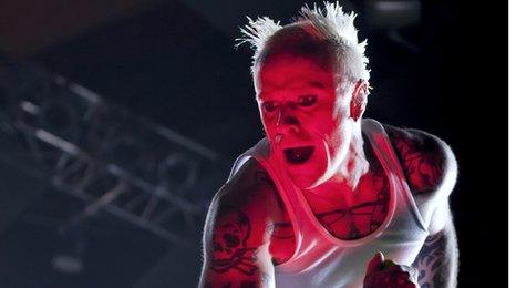 Keith Flint from The Prodigy