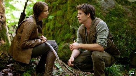 Scene from Hunger Games film