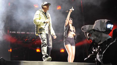 Jay-Z and Rihanna