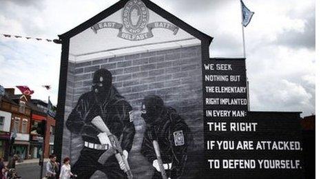 Mural in Belfast