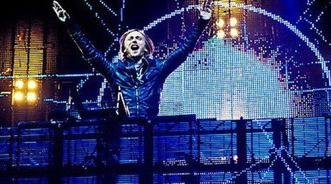 David Guetta at T in the Park